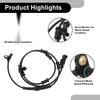 Dodge Ram 1500 Laramie SLT 5.7L ABS Wheel Speed Sensor (2002-2008)