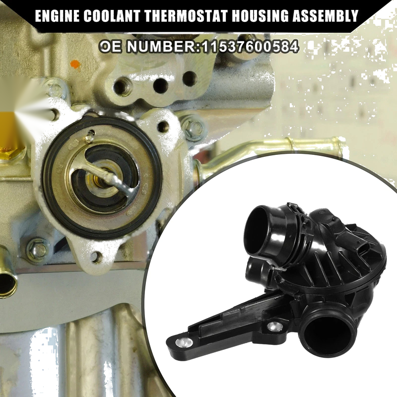 BMW 320i Engine Thermostat Housing Assembly (2012 - 2018)