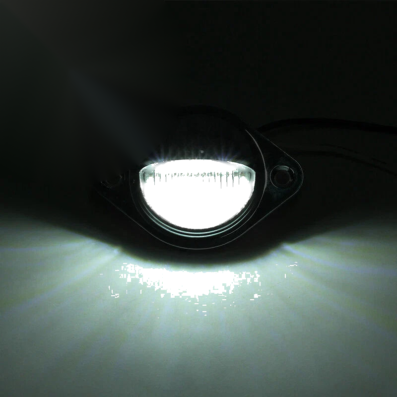 Truck SUV Trailer RV Universal LED License Plate Lights
