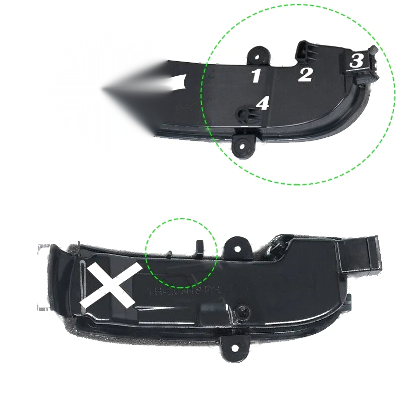 Mercedes-Benz C-Class W203 2 x Pair Mirror Signal Light (2004–2007)