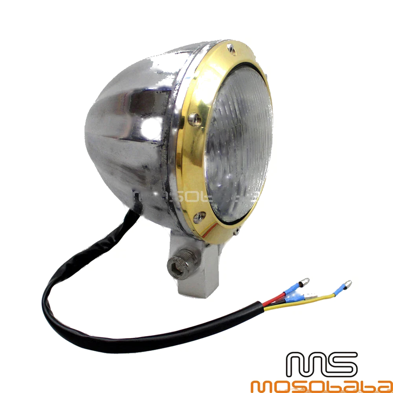 Harley Cafe Racer Chopper Bobber 4in Halogen Headlight