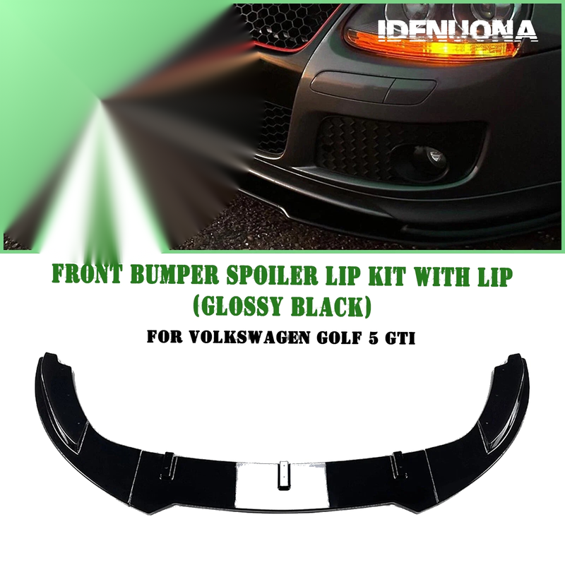 VW Golf 5 GTI Bumper Spoiler Lip Kit (2003-2009)