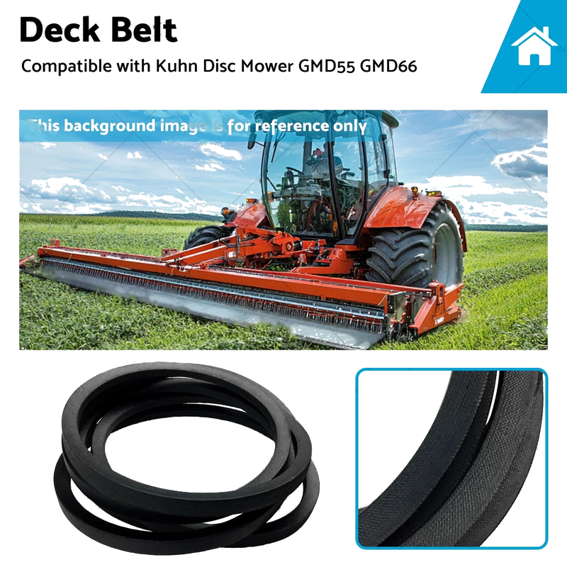 Kuhn Disc Mower GMD55 GMD66 Kevlar Deck Belt