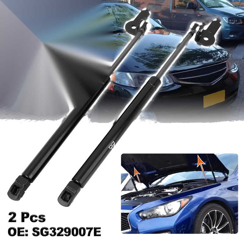 Toyota Solara Front Hood Lift Supports (1999-2003)
