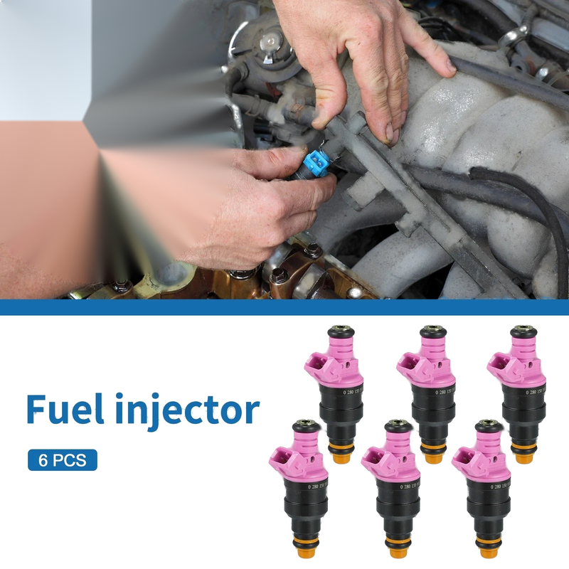 Dodge Ram 1500 6 x Fuel Injector 3.9L (1997-2001)