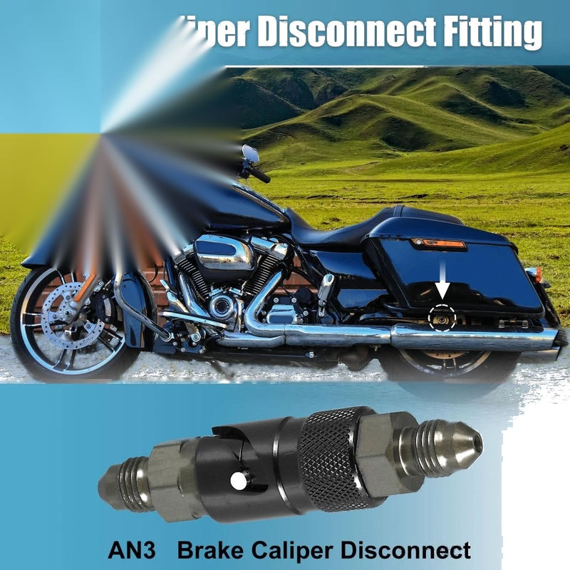 Car Quick Release Dry Break Coupling Fitting Black