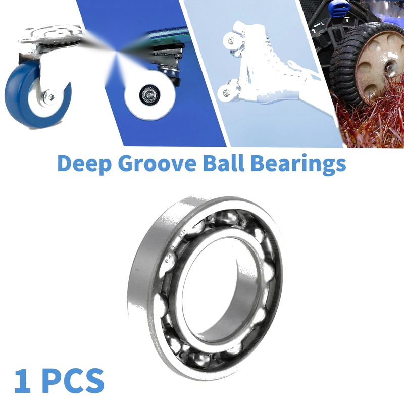 Scooter Skateboard Wheel 6211 Deep Groove Ball Bearings 55x100x21mm