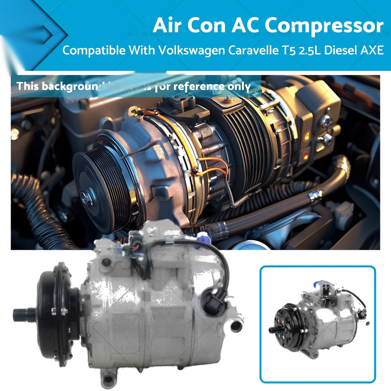 Volkswagen Caravelle T5 2.5L Diesel AC Compressor (2003-2015)