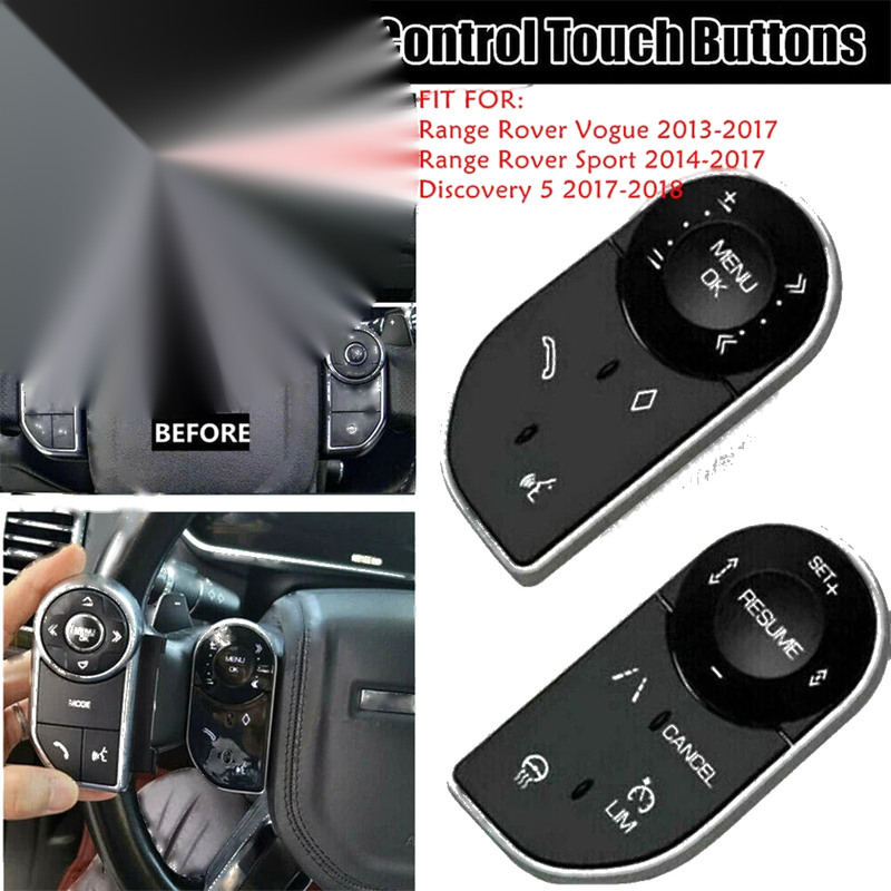 Land Rover Range Rover Discovery Steering Wheel Control Switch Button (2017-2023)