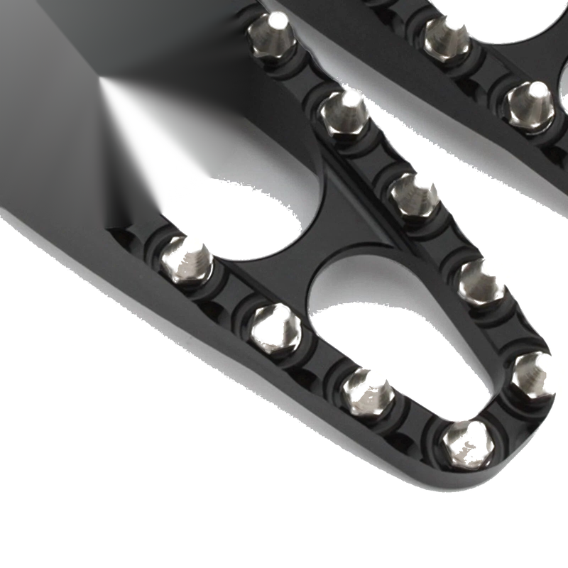 BMW R18 2 x Black Gear Shift Brake Foot Pegs (2020)