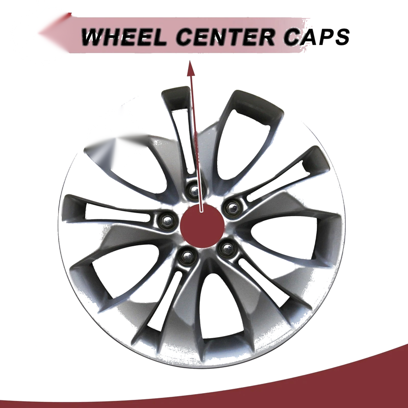 Toyota Tundra (2003-2006) Silver Plastic 1 Pc Wheel Center Cap