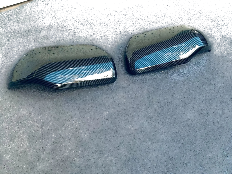 Toyota Tundra Carbon Fiber 2 x Rearview Mirror Side Lid Cover Trim (2022-2023)