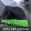 Kawasaki EX500 500R / 650R XL 180T Black+Green Motorcycle Cover