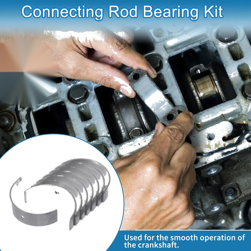 Toyota Camry Connecting Rod Bearing Set 8 Pcs (2002–2010)