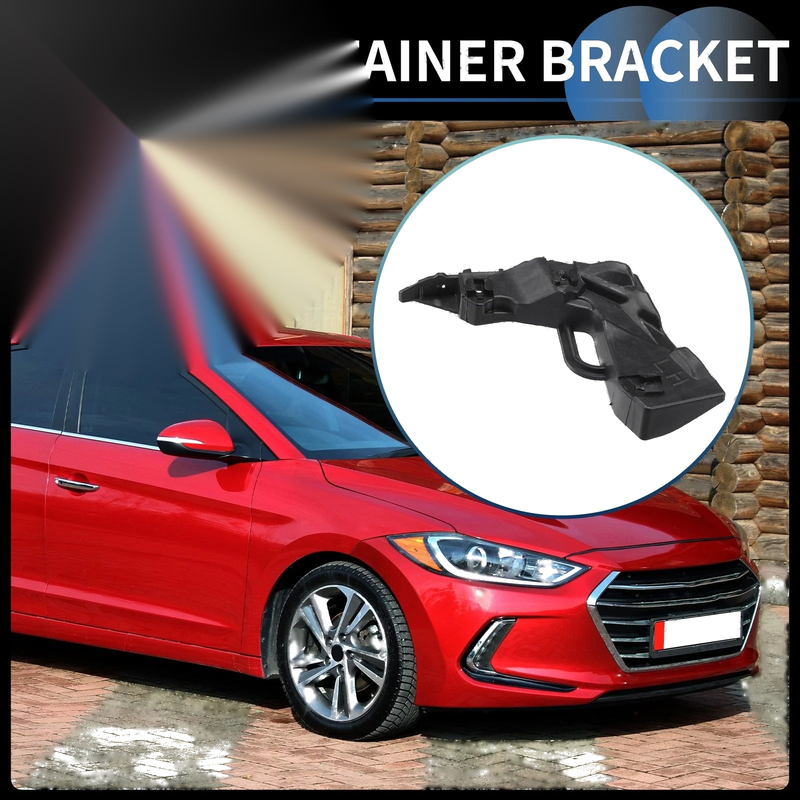 Hyundai Elantra Left Front Bumper Retainer Bracket (2017-2018)