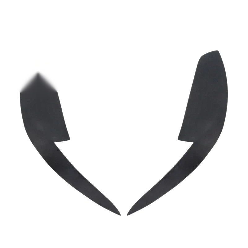Toyota Corolla 2 x Headlight Eyebrow Eyelid Covers (2014-2019)