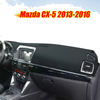Mazda CX-5 Black Leather Dashboard Cover Pad Mat (2013–2016)
