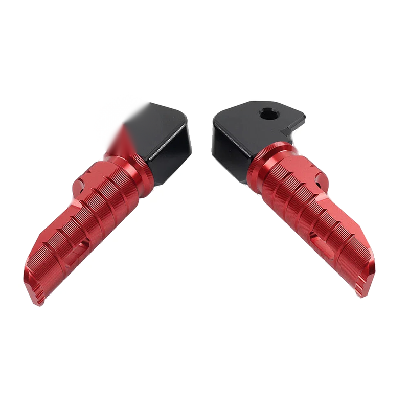 Honda Forza 750 Red Rear Footrests Passenger Pegs (2021-2023)