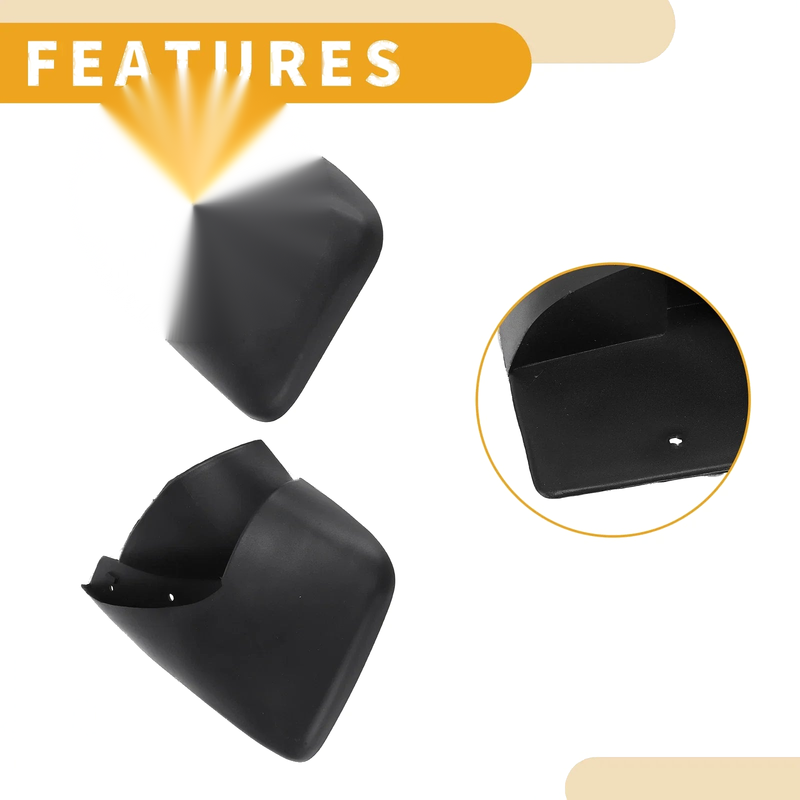 Ford Fiesta Front & Rear Mud Flap Splash Guards (2005-2008)