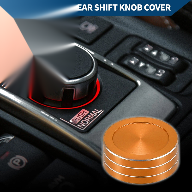 Subaru Forester Orange Gear Shift Knob Cover (2019-2022)