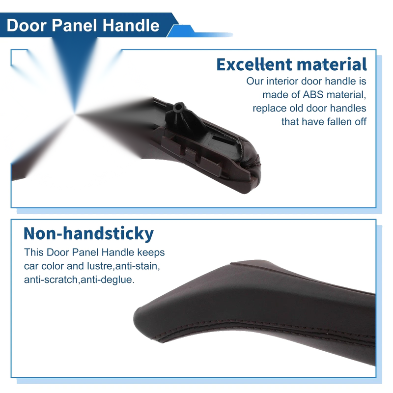 BMW F10 F11 F18 Deep Brown Inner Door Panel Handle (2010 - 2017)