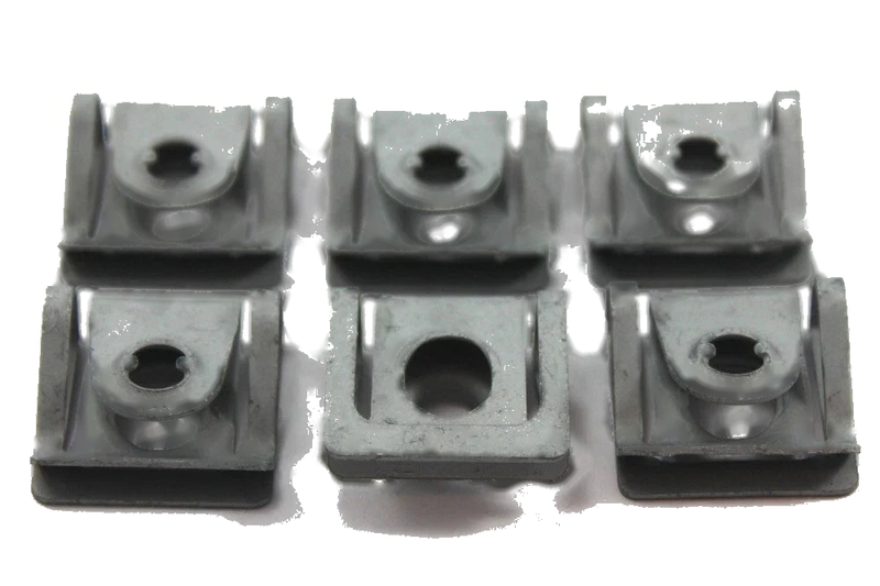 6 x Dzus Tête De Fourche Spécial Clip Clips