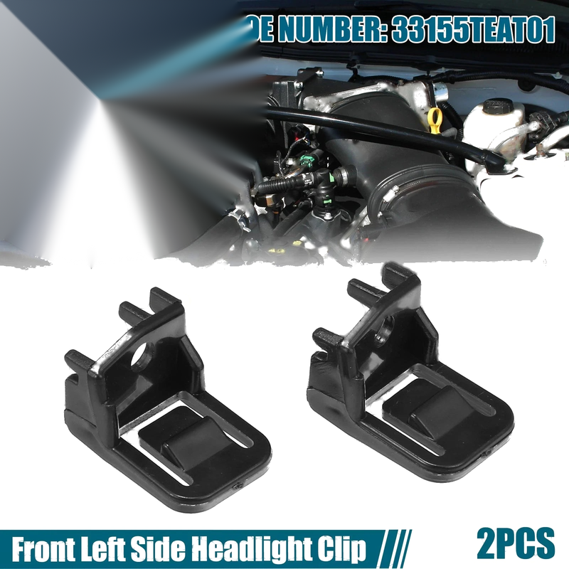 Honda Civic Front Left Headlight Clips (2016-2020)