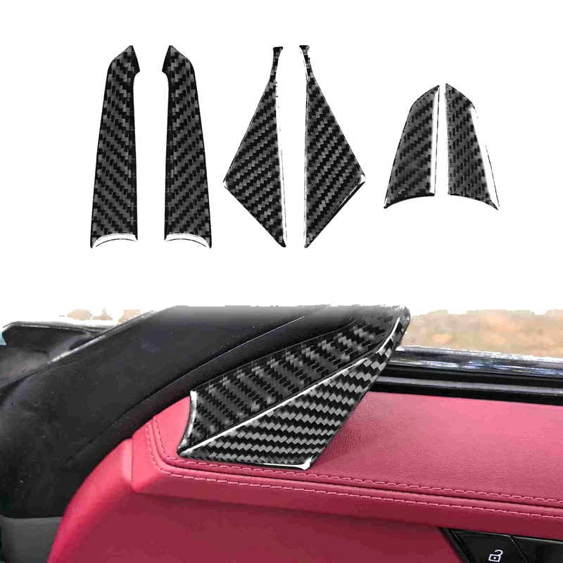 Porsche 911 992 2019-2023 Soft Carbon Fiber Interior A Pillar Panel Trim
