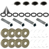 Arctic Cat 400 DVX Front Lower A-Arm Bushing Shaft Seal Kit (2004–2008)
