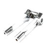 Harley Dyna M8 Softail Street Bob 8" Chrome Pullback Handlebar Riser (18-21)