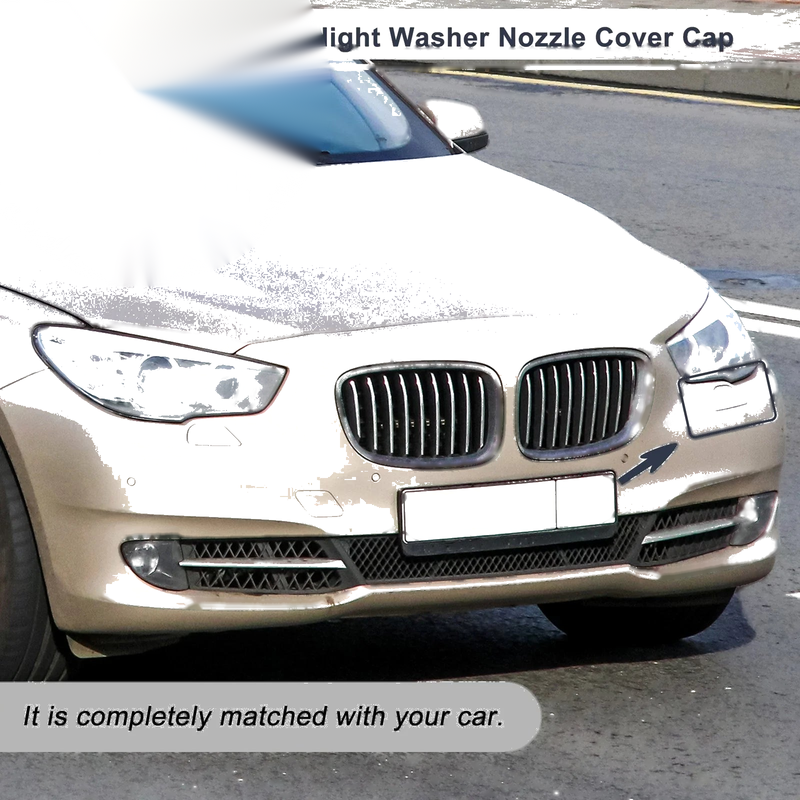 BMW 535i Bumper Headlight Washer Nozzle Cover (2008-2010)