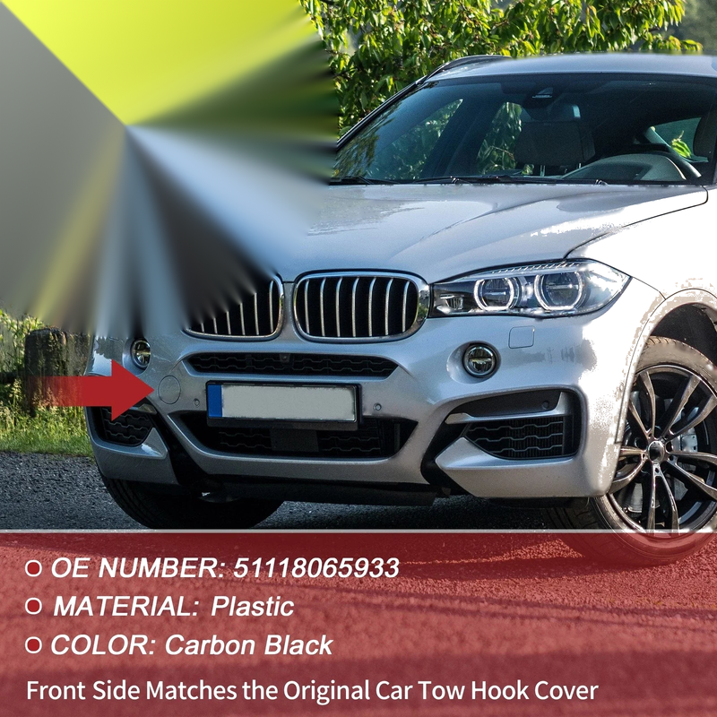 BMW X6 F16 M-SPORT Front Tow Cover Cap (2015-2019)