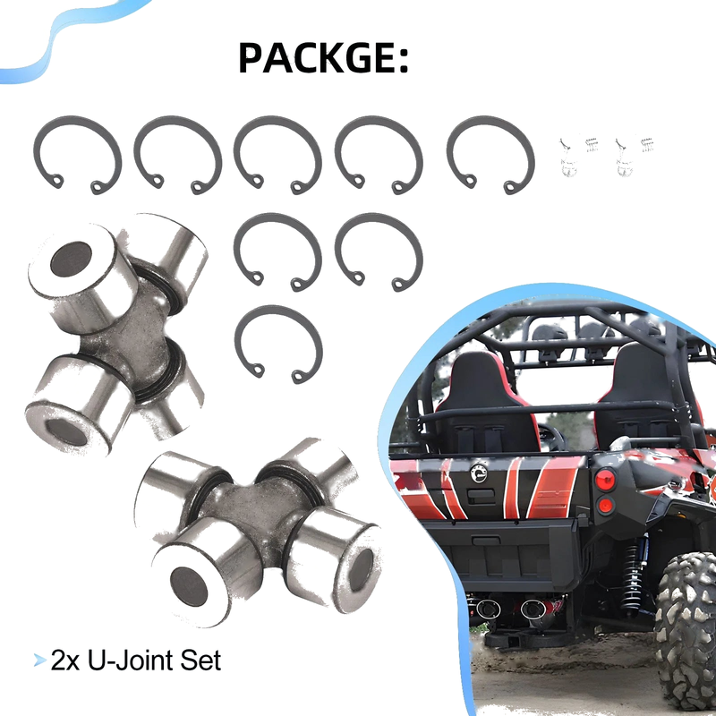 Can-Am Renegade 2x U-Joint Set Kit (2008–2018)