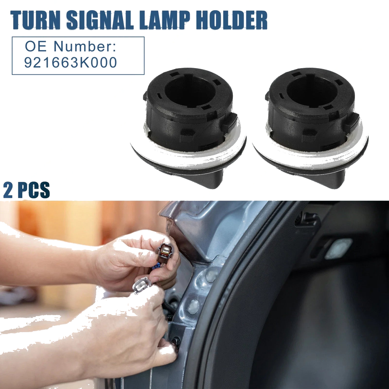Hyundai (Set of 2) - Light Bulb Socket Turn Signal Lamp Holder