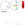 Hose Extension 4.5mm Car Accessories Extension Hose Plastic & Metal