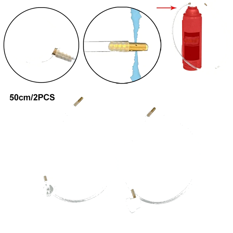 Hose Extension 4.5mm Car Accessories Extension Hose Plastic & Metal