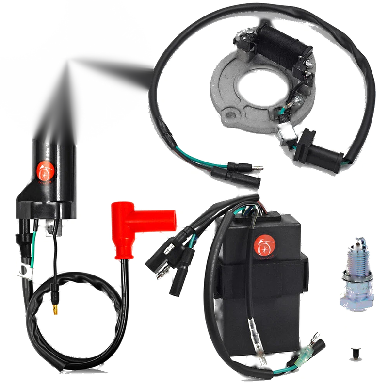 Honda CR80R CR80RB CR85R Ignition Coil CDI SPARK PLUG (1996–2004)