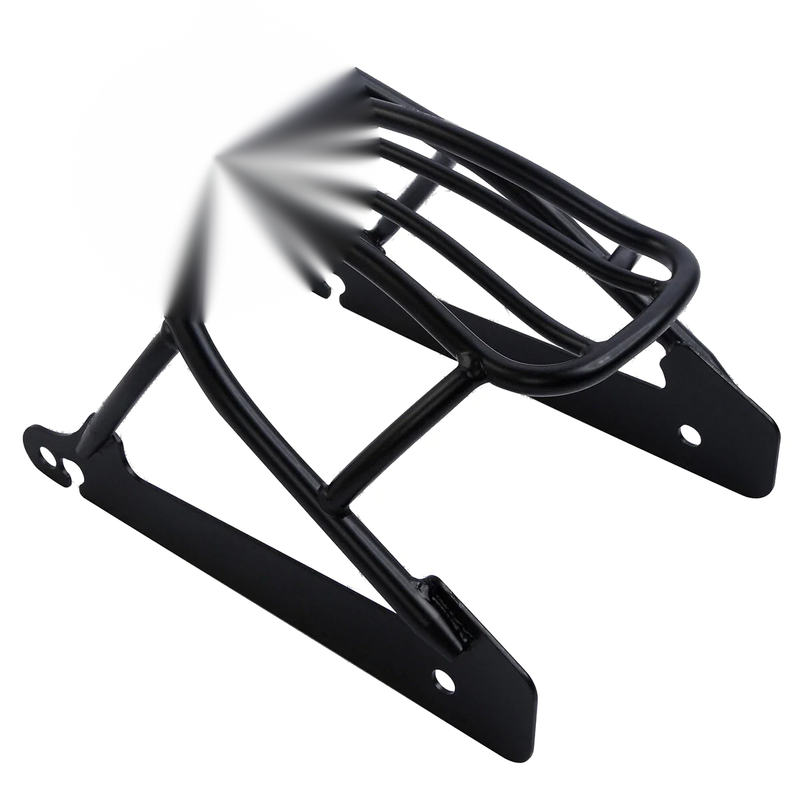 Harley Dyna Street Bob FXDB Super Glide FXDC Rigid Solo Luggage Rack (2006-2017)