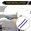 Jeep Wrangler (2018-2023) Blue 2 x Headrest Grab Handles