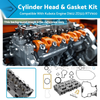 Kubota D902 ZD323 RTV900 Cylinder Head & Gasket Kit