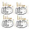 Honda CB650 CB650C CB650SC 4x Carburetor Repair Kit (1981-1982)