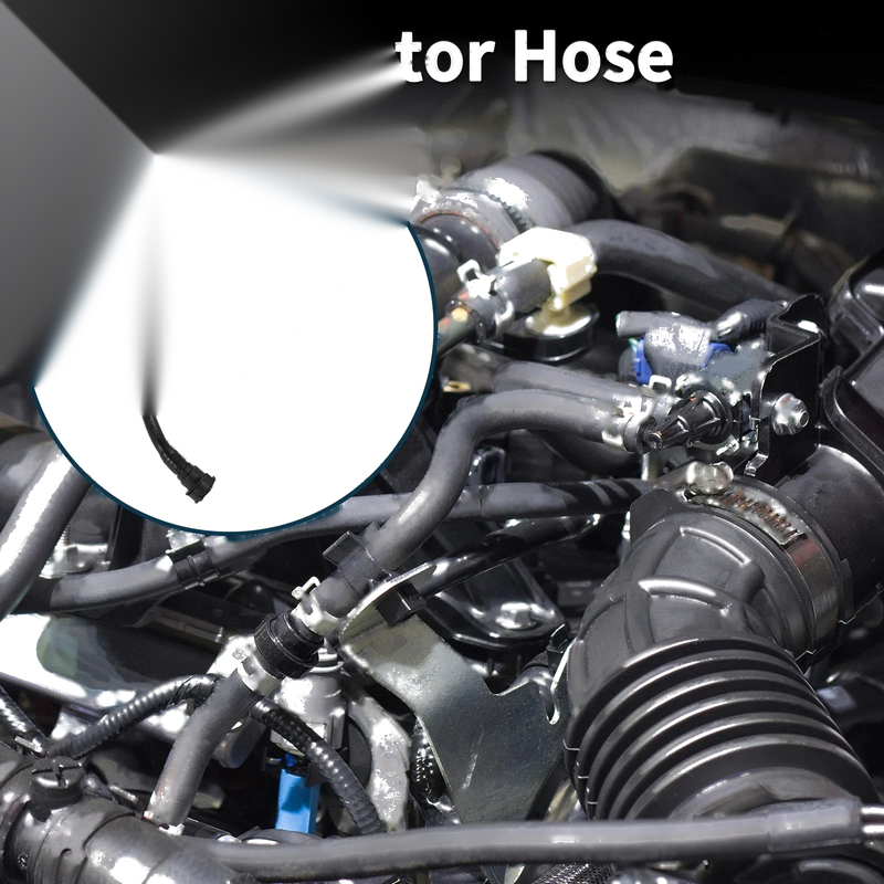 Volvo S60 (2019-2022) - Rubber Black 1 Pc Radiator Heater Hose