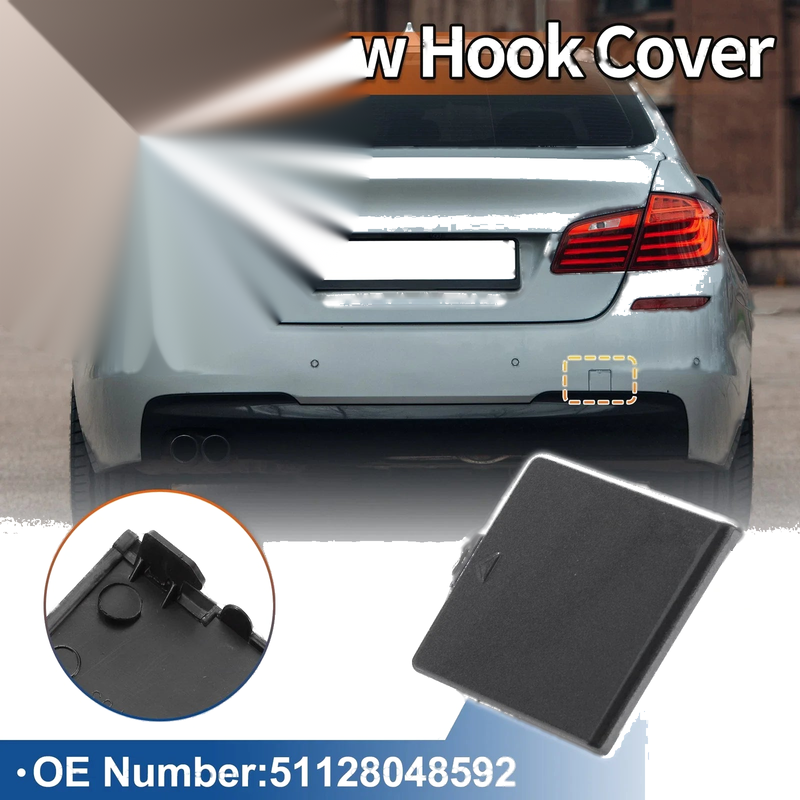 BMW 5 Series F10 Mineral Grey Tow Hook Cover