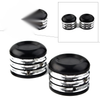 Harley Dyna Electra Glide Sportster CNC Front Axle Cap Nut Covers