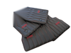 Mercedes-Benz G Class W461 Black Leather Floor Mats (1979-2008)