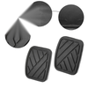 Suzuki SX4 (2007-2014) Black Anti-Slip Clutch Brake Pedal Covers