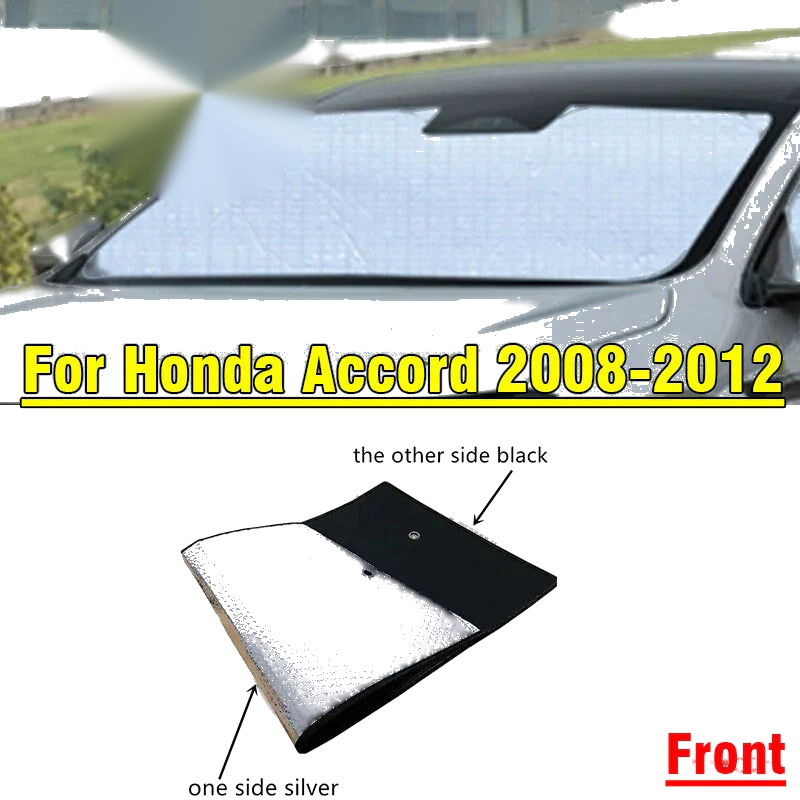 Honda Accord Sunshade Front Windshield Privacy Cover (2008–2012)