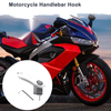Rectangle Aluminum Alloy Motorcycle Hanging Hook 1 Set