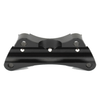 Harley Touring 3-Hole Black 1" Handlebar Risers Top Clamp (1997-2019)