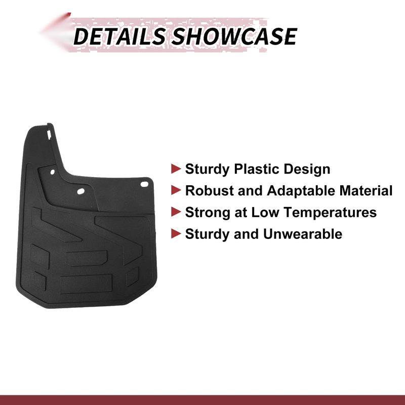 Chevrolet Colorado 1x Mud Flaps Splash Guards (2023-2024)